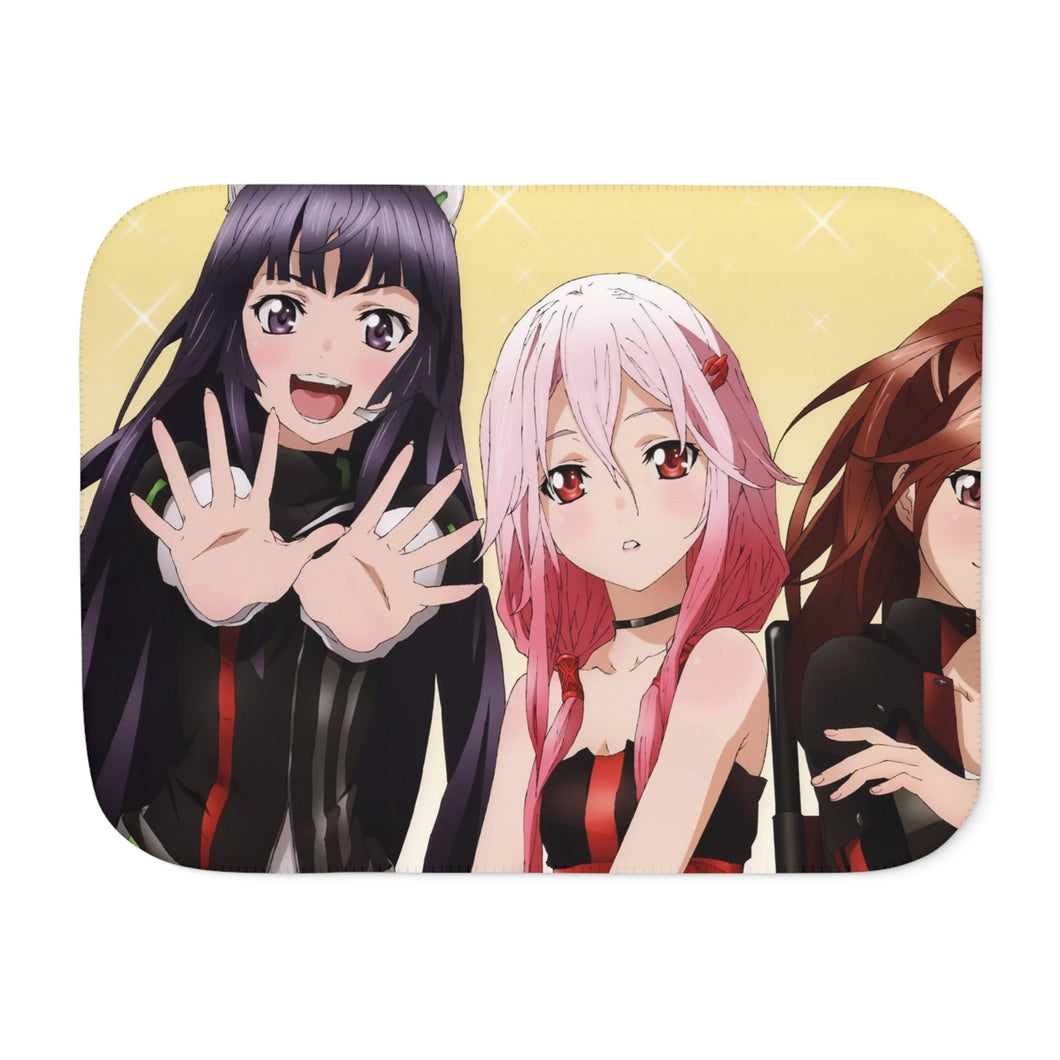 Guilty Crown Inori Yuzuriha, Ayase Shinomiya, Tsugumi Sherpa Blanket