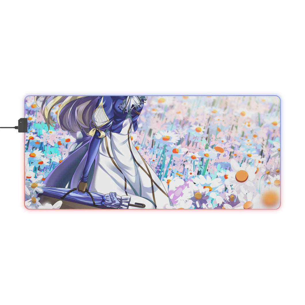 Violet Evergarden RGB LED Mouse Pad (Desk Mat)