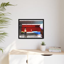 Load image into Gallery viewer, Anime ERASED Canvas Framed Art Print

