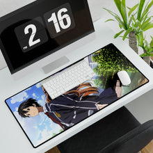 Load image into Gallery viewer, Kirito and Asuna Mouse Pad (Desk Mat)
