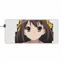 Load image into Gallery viewer, The Melancholy Of Haruhi Suzumiya RGB LED Mouse Pad (Desk Mat)
