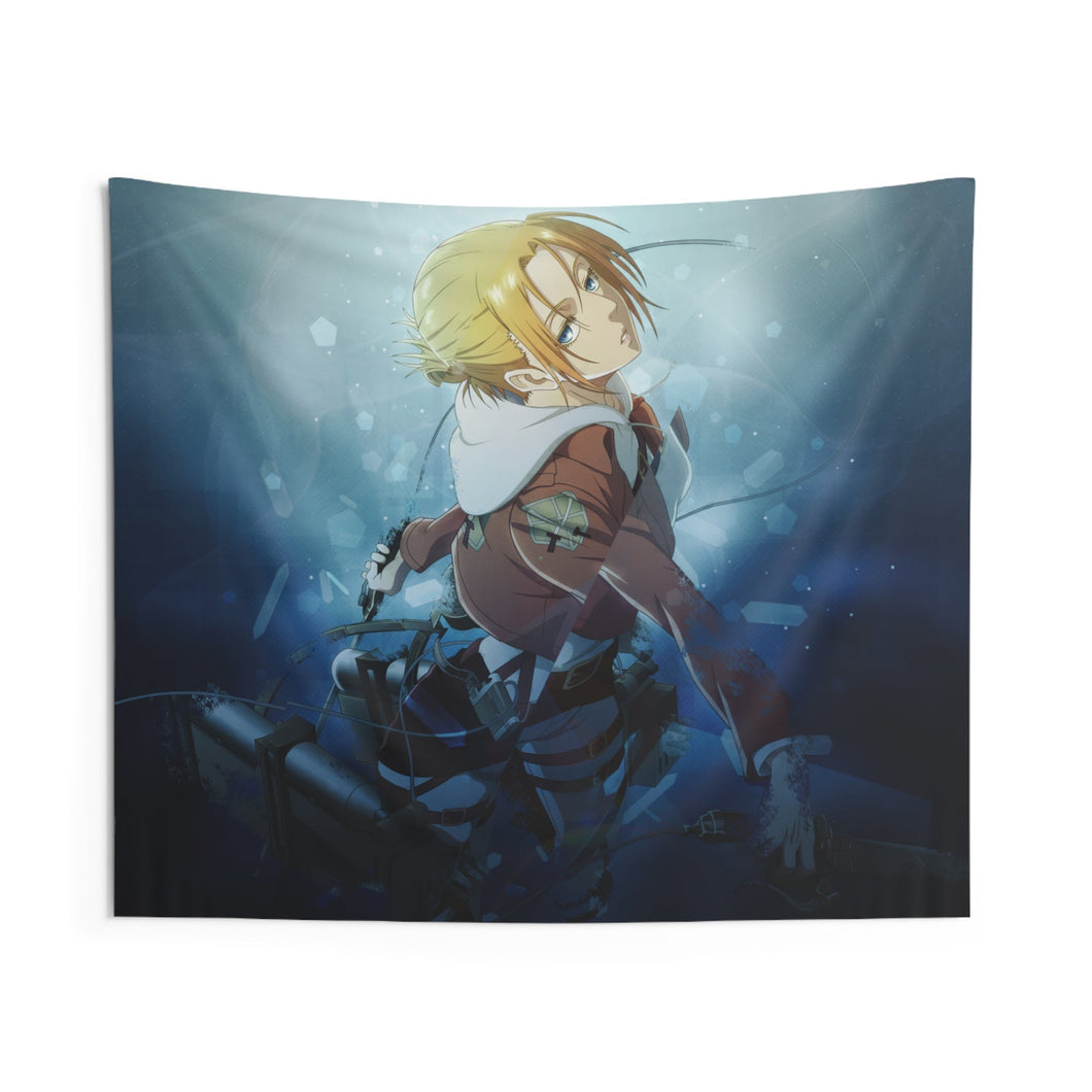 Shingeki no Kyojin - Annie Leonhardt Indoor Wall Tapestry
