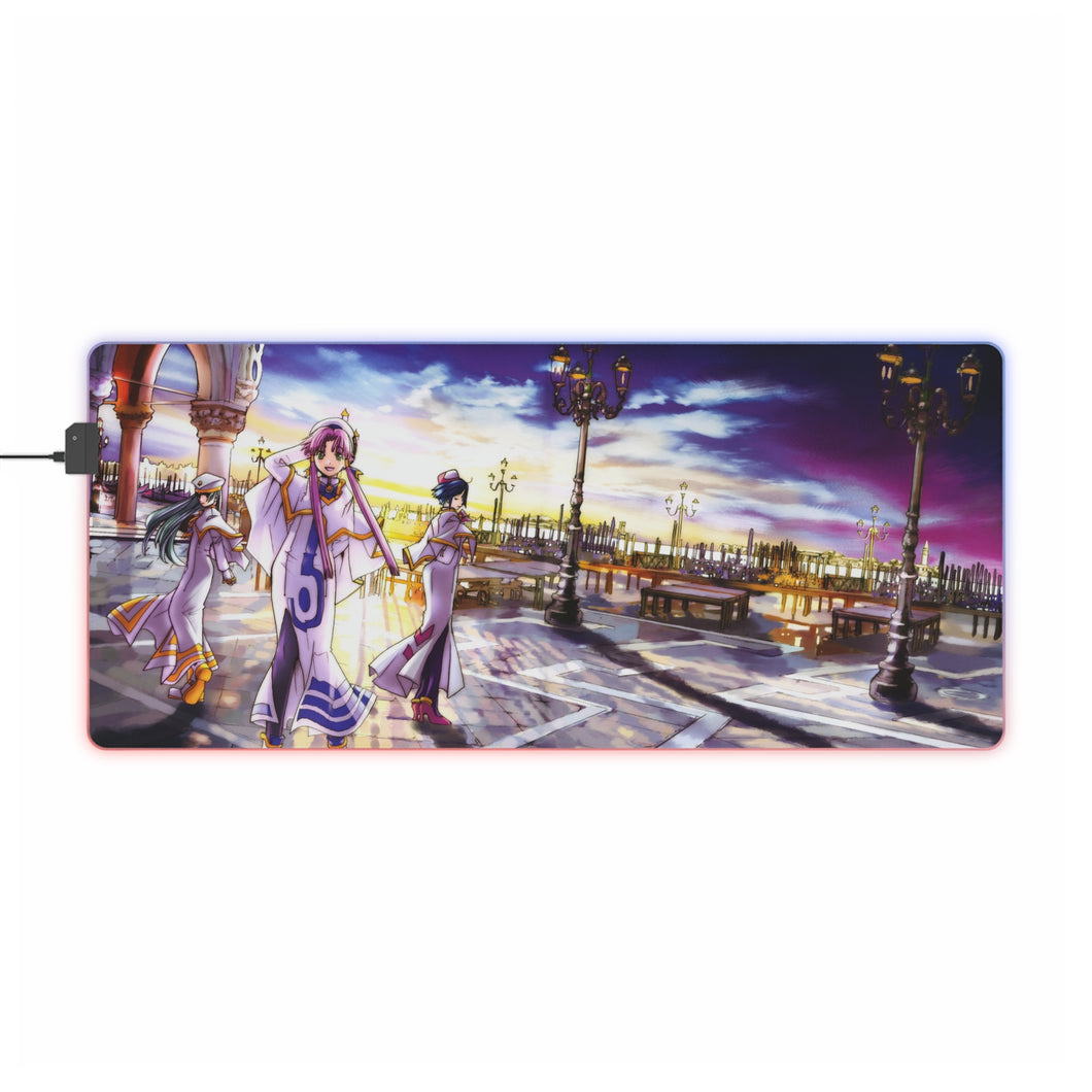 Anime Aria RGB LED Mouse Pad (Desk Mat)