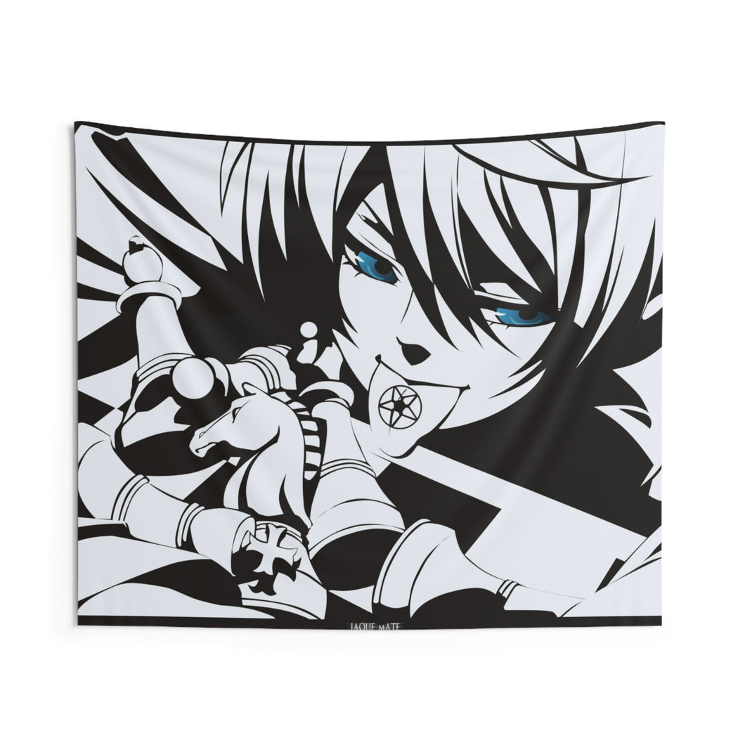 Black Butler Indoor Wall Tapestry