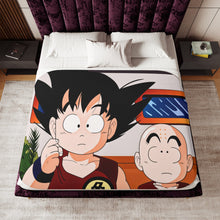 Load image into Gallery viewer, Anime Dragon Ball Sherpa Blanket
