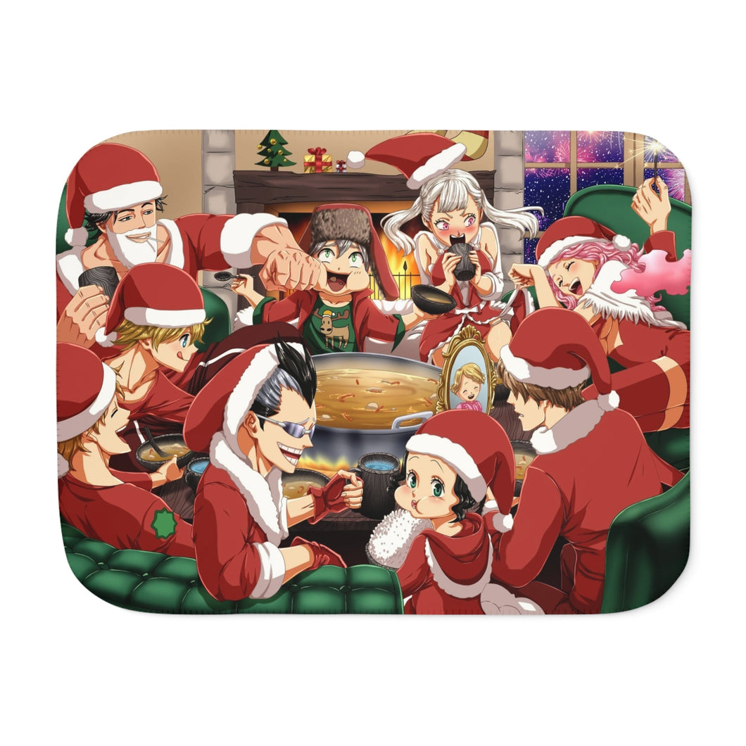 Black Clover Asta, Noelle Silva, Yami Sukehiro, Luck Voltia Sherpa Blanket