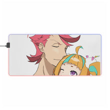 Load image into Gallery viewer, Kiznaiver Niko Niiyama, Hajime Tenga RGB LED Mouse Pad (Desk Mat)
