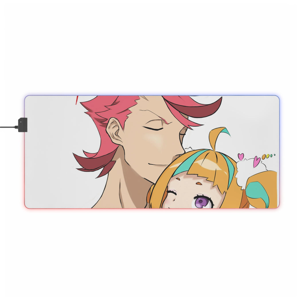 Kiznaiver Niko Niiyama, Hajime Tenga RGB LED Mouse Pad (Desk Mat)