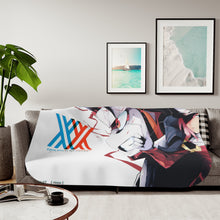 Load image into Gallery viewer, Darling in the FranXX Sherpa Blanket
