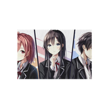 Load image into Gallery viewer, My Teen Romantic Comedy SNAFU Hachiman Hikigaya, Yukino Yukinoshita, Yui Yuigahama Rug
