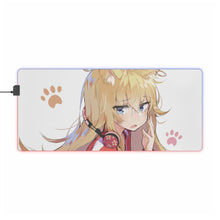 Load image into Gallery viewer, Gabriel DropOut Gabriel Tenma White RGB LED Mouse Pad (Desk Mat)

