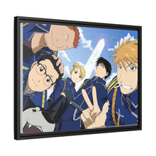 Load image into Gallery viewer, Anime FullMetal Alchemist Canvas Framed Art Print
