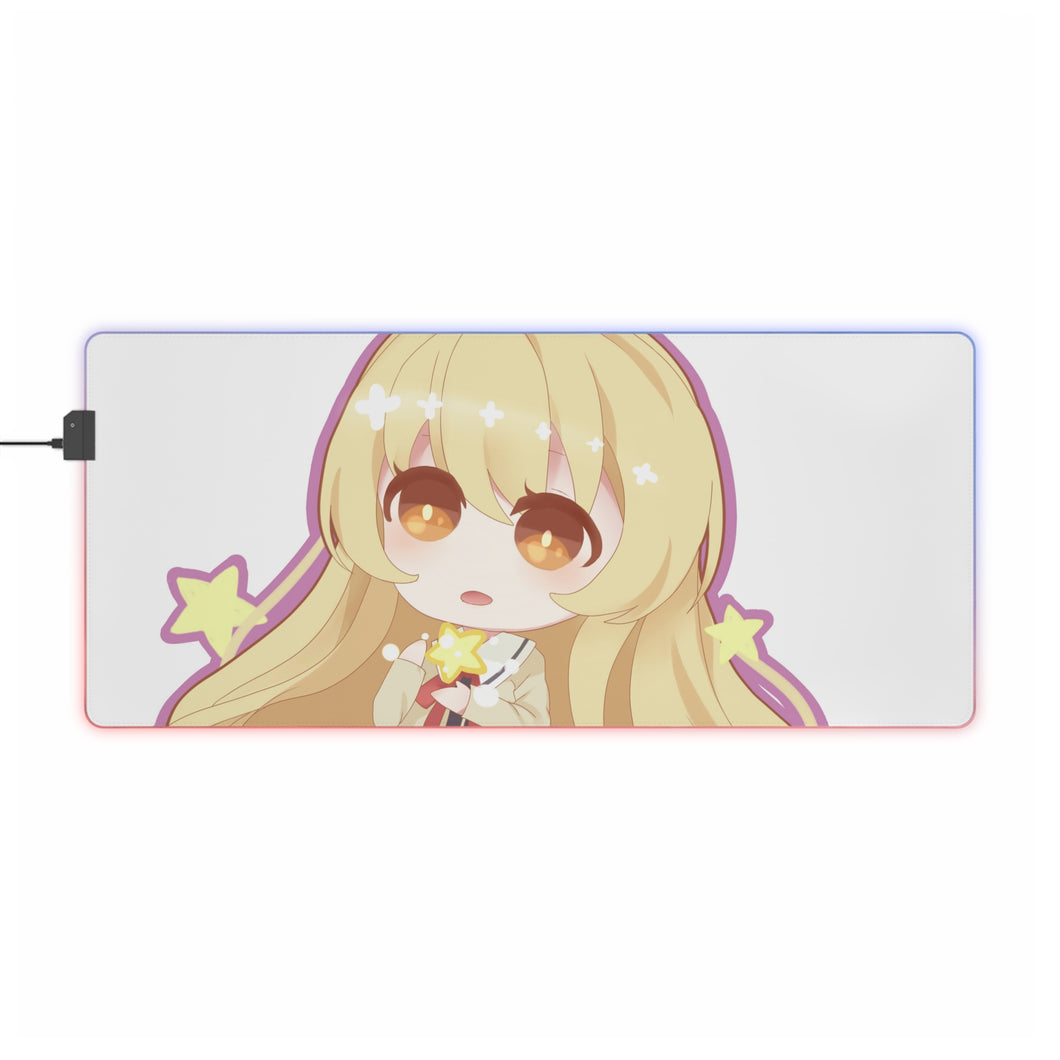 Aho Girl RGB LED Mouse Pad (Desk Mat)