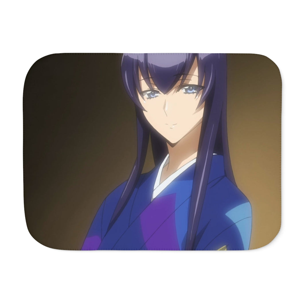 Highschool Of The Dead Sherpa Blanket