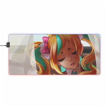 Load image into Gallery viewer, Kiznaiver Niko Niiyama RGB LED Mouse Pad (Desk Mat)
