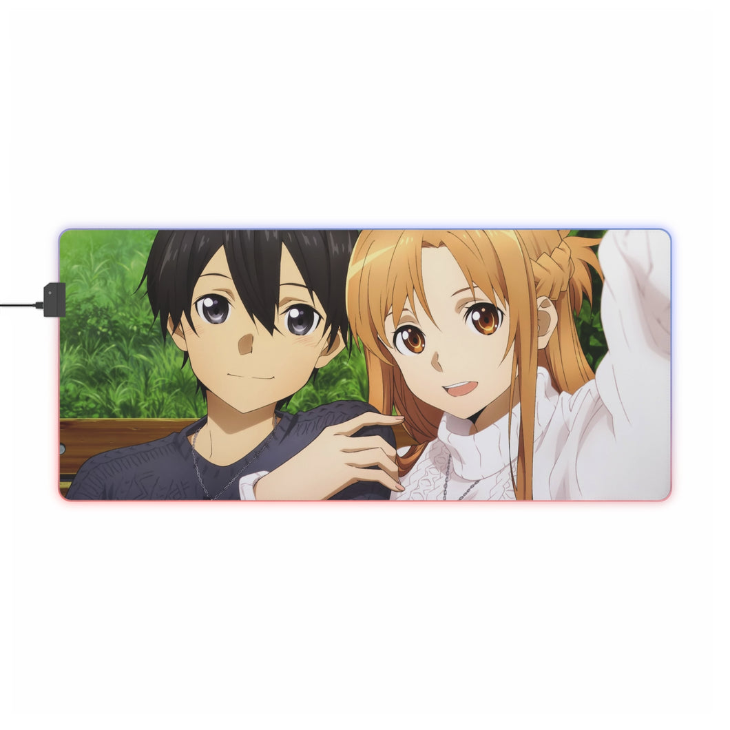 Sword Art Online RGB LED Mouse Pad (Desk Mat)