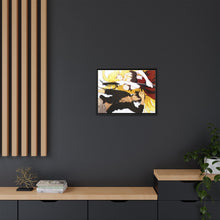 Load image into Gallery viewer, Koyomi and Kiss shot Canvas Framed Art Print
