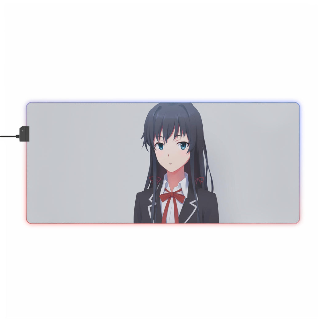 My Teen Romantic Comedy SNAFU Yukino Yukinoshita RGB LED Mouse Pad (Desk Mat)