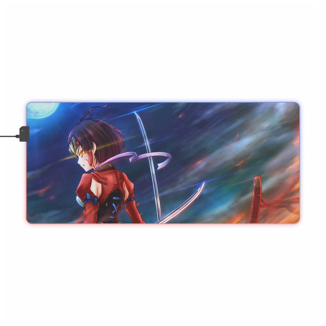 Kabaneri Of The Iron Fortress RGB LED Mouse Pad (Desk Mat)