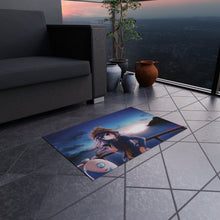 Load image into Gallery viewer, Girl with a scooter by Rug
