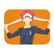 Load image into Gallery viewer, Anime Food Wars: Shokugeki no Soma Sherpa Blanket
