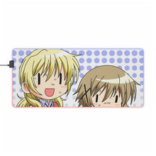 Load image into Gallery viewer, Hidamari Sketch RGB LED Mouse Pad (Desk Mat)
