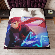 Load image into Gallery viewer, Anime Fate/Stay Night Sherpa Blanket
