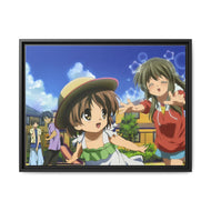 Clannad Tomoya Okazaki, Fuuko Ibuki Canvas Framed Art Print
