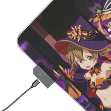 Load image into Gallery viewer, Memory Defrag Halloween Banner RGB LED Mouse Pad (Desk Mat)
