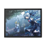 Anime Touhou Canvas Framed Art Print