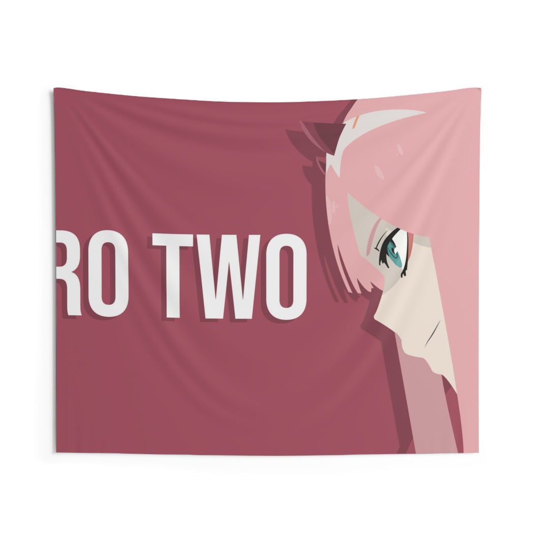 Darling in the FranXX - Zero Two Indoor Wall Tapestry
