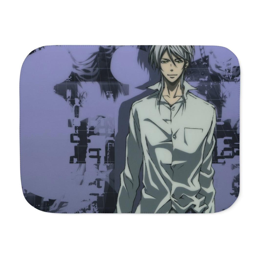 Shougo Makishima Smile Sherpa Blanket