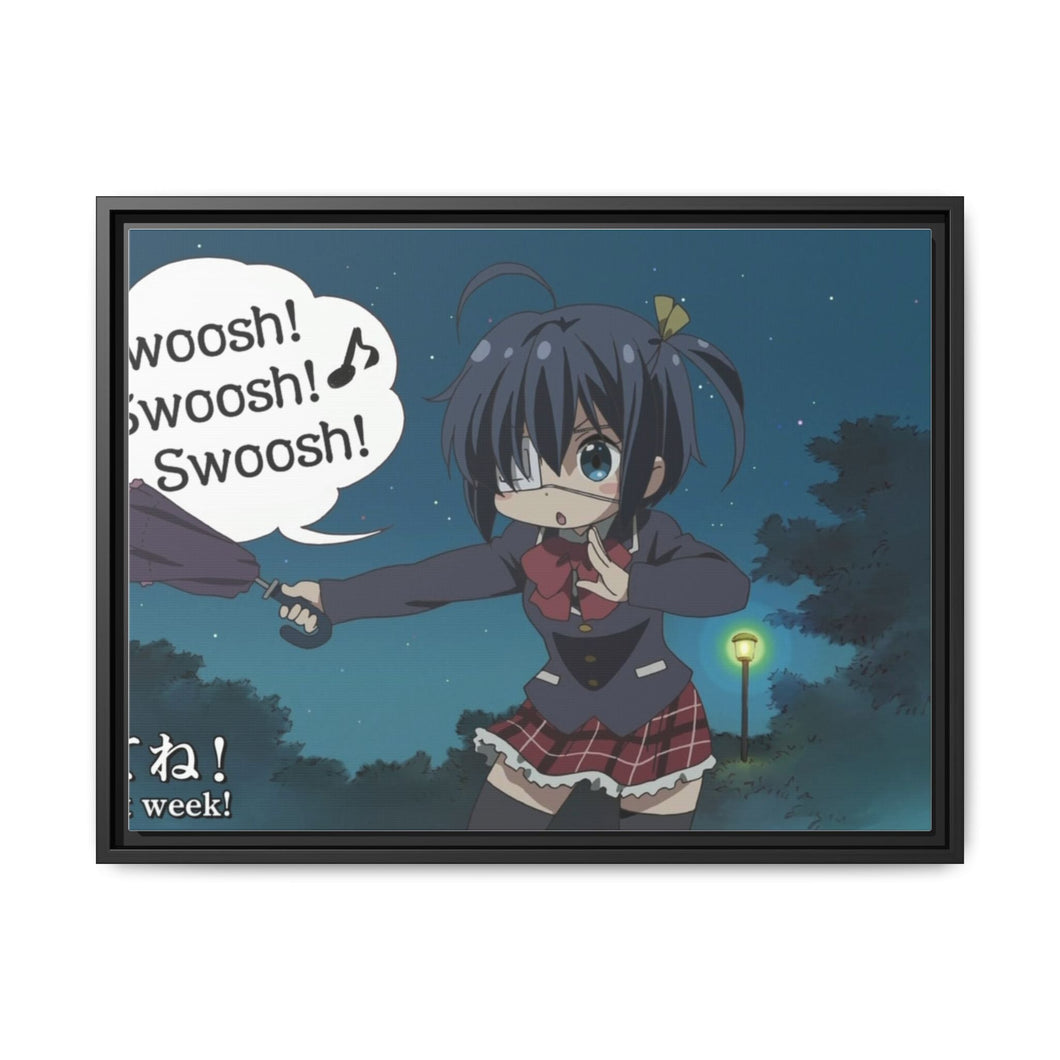 Love, Chunibyo & Other Delusions Rikka Takanashi Canvas Framed Art Print