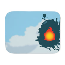 Load image into Gallery viewer, Howl&#39;s Moving Castle Sherpa Blanket
