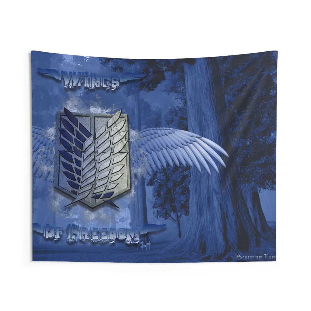 Scouting Legion: Wings Of Freedom Indoor Wall Tapestry
