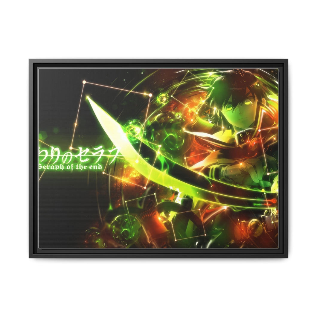 Seraph Of The End Canvas Framed Art Print
