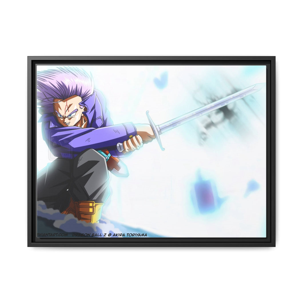 Trunk Canvas Framed Art Print