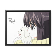 Anime Elfen Lied Canvas Framed Art Print