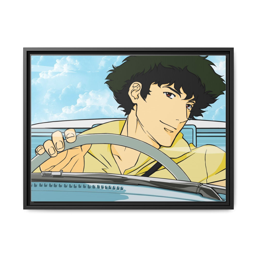 Anime Cowboy Bebopr Canvas Framed Art Print