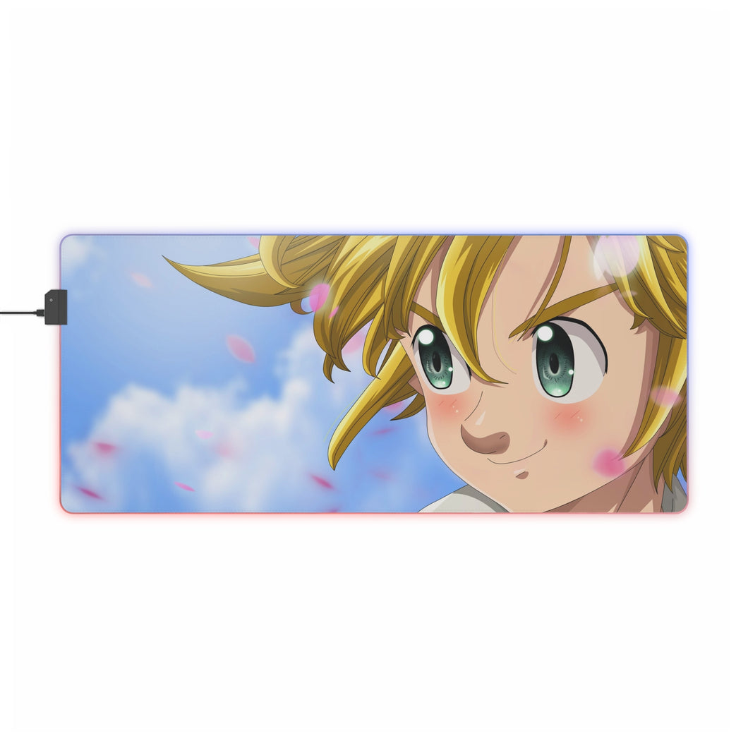 Happy Meliodas RGB LED Mouse Pad (Desk Mat)