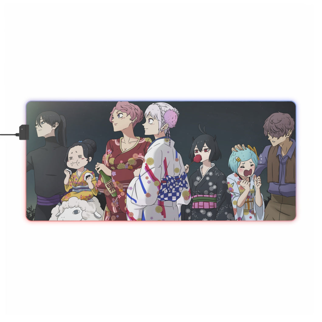 Anime Black Clover RGB LED Mouse Pad (Desk Mat)