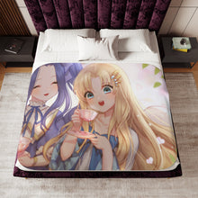 Load image into Gallery viewer, Filo and melty Sherpa Blanket
