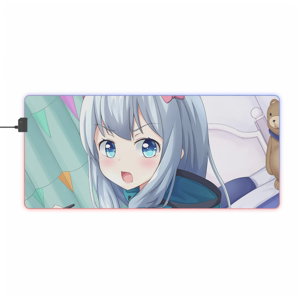 EroManga-Sensei RGB LED Mouse Pad (Desk Mat)
