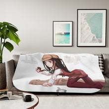 Load image into Gallery viewer, Eru Chitanda  as Detective Sherpa Blanket
