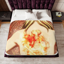Load image into Gallery viewer, Anime FullMetal Alchemist Sherpa Blanket
