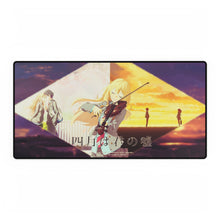 Load image into Gallery viewer, Anime Your Lie in April Mouse Pad (Desk Mat)
