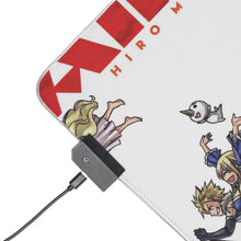 Load image into Gallery viewer, Fairy Tail Natsu Dragneel, Erza Scarlet, Gray Fullbuster, Lucy Heartfilia, Happy RGB LED Mouse Pad (Desk Mat)
