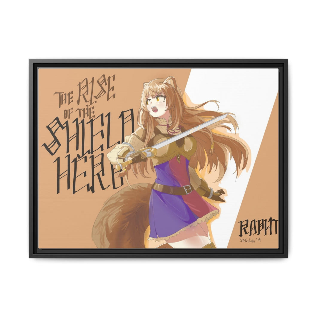 The Rising of the Shield Hero Canvas Framed Art Print