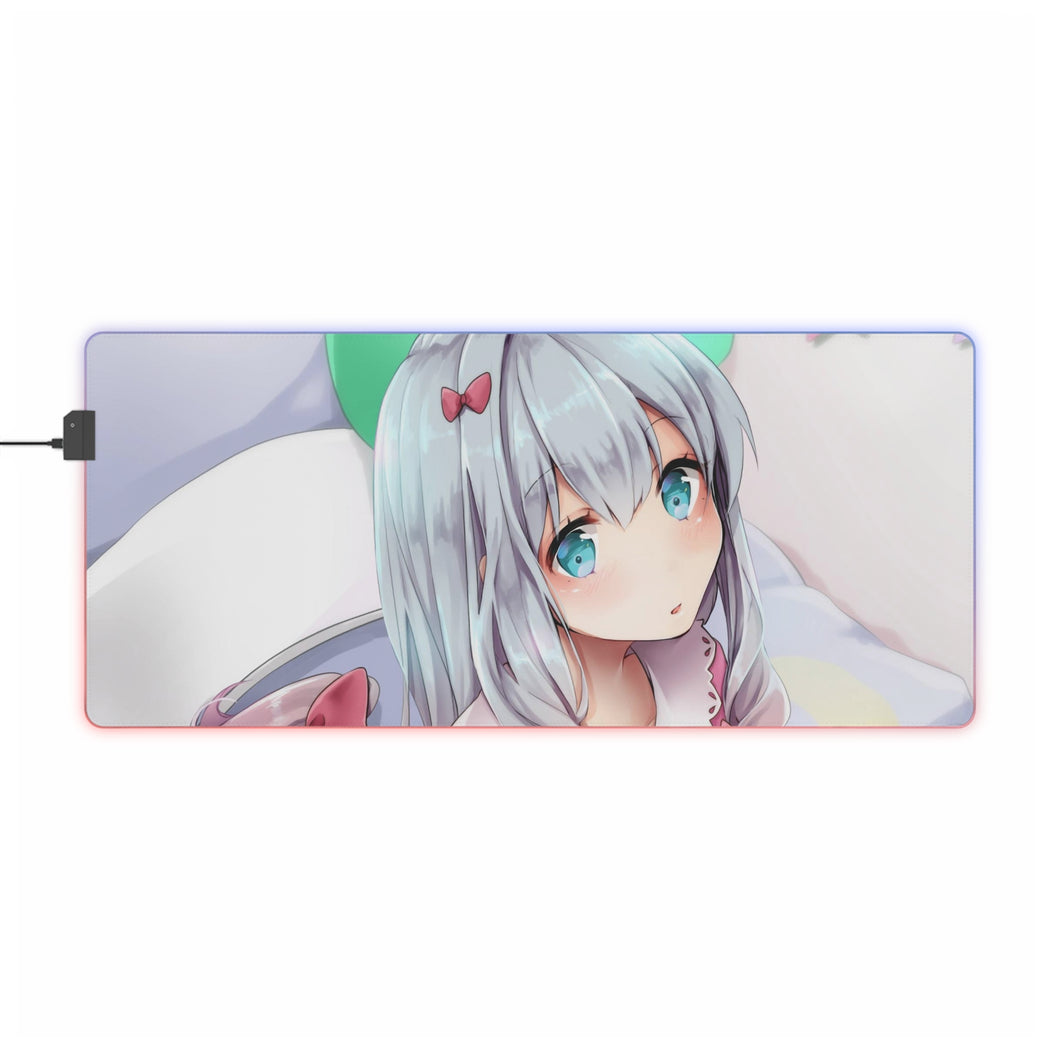 EroManga-Sensei RGB LED Mouse Pad (Desk Mat)