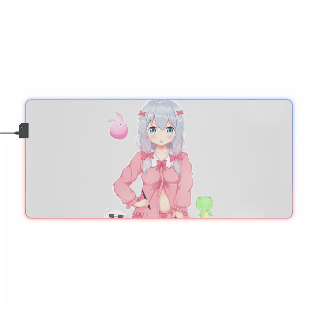 EroManga-Sensei RGB LED Mouse Pad (Desk Mat)